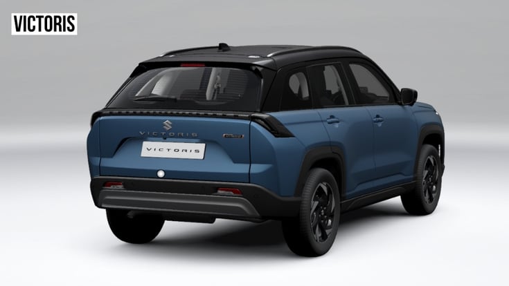 Maruti Victoris rear quarter